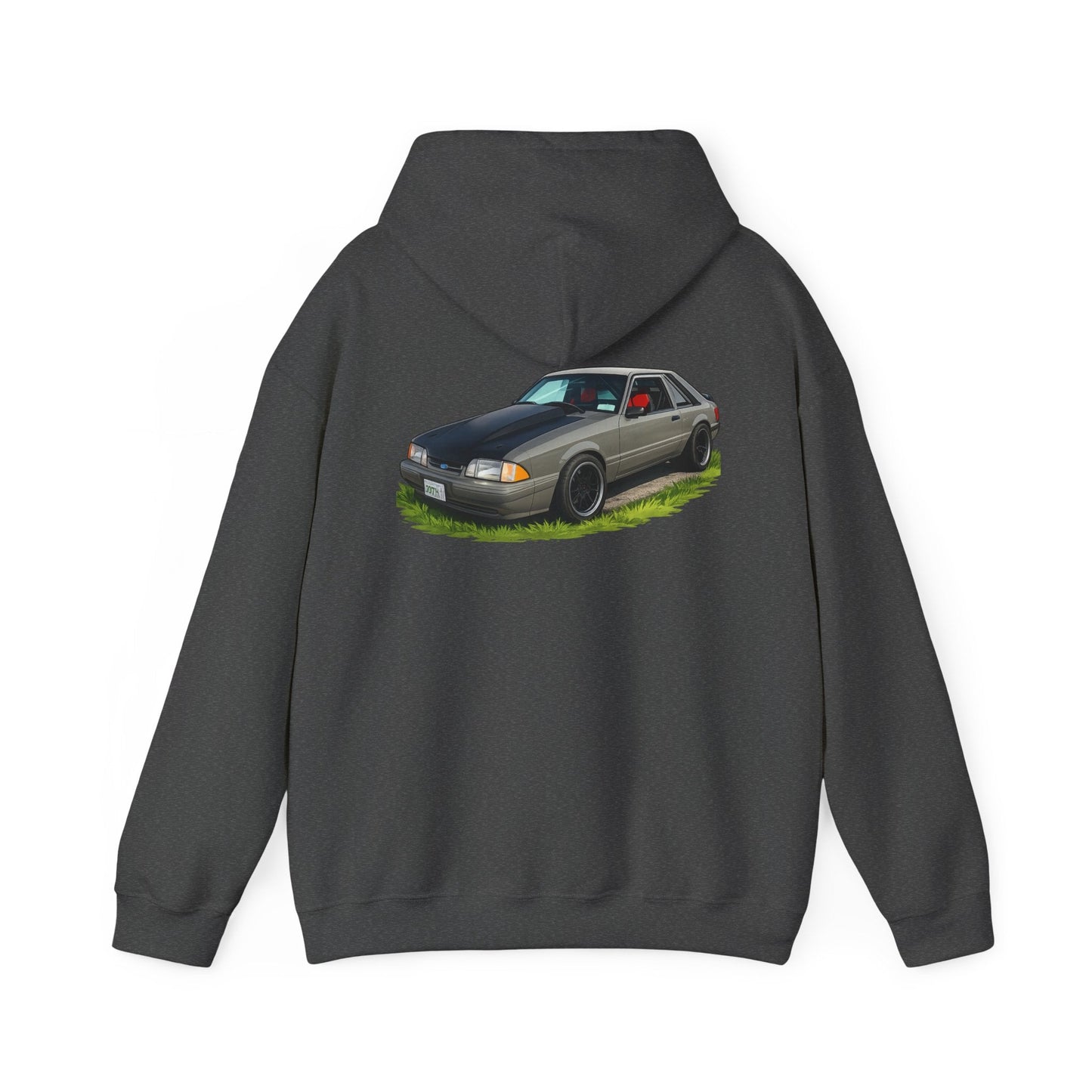 Classic Foxbody Mustang Hoodie – Vintage 1980s Muscle Car Sweatshirt
