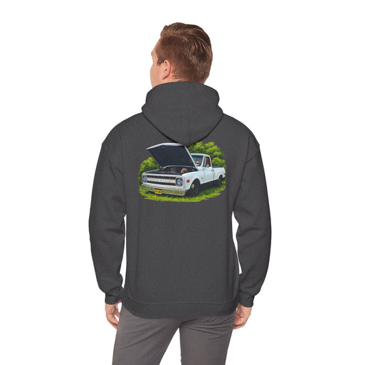 Classic Chevy C10 Truck Hoodie – Vintage Pickup Graphic Sweatshirt