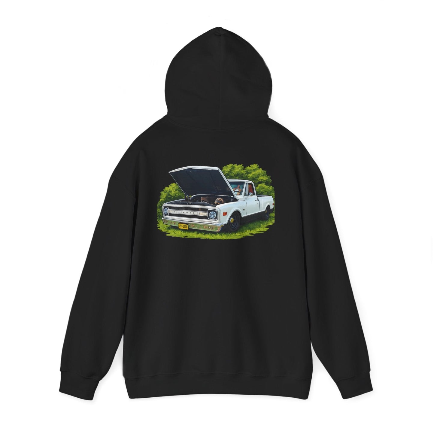Classic Chevy C10 Truck Hoodie – Vintage Pickup Graphic Sweatshirt