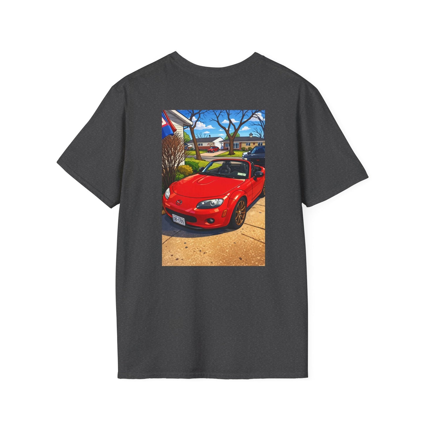 Red Sports Car Graphic T‑Shirt
