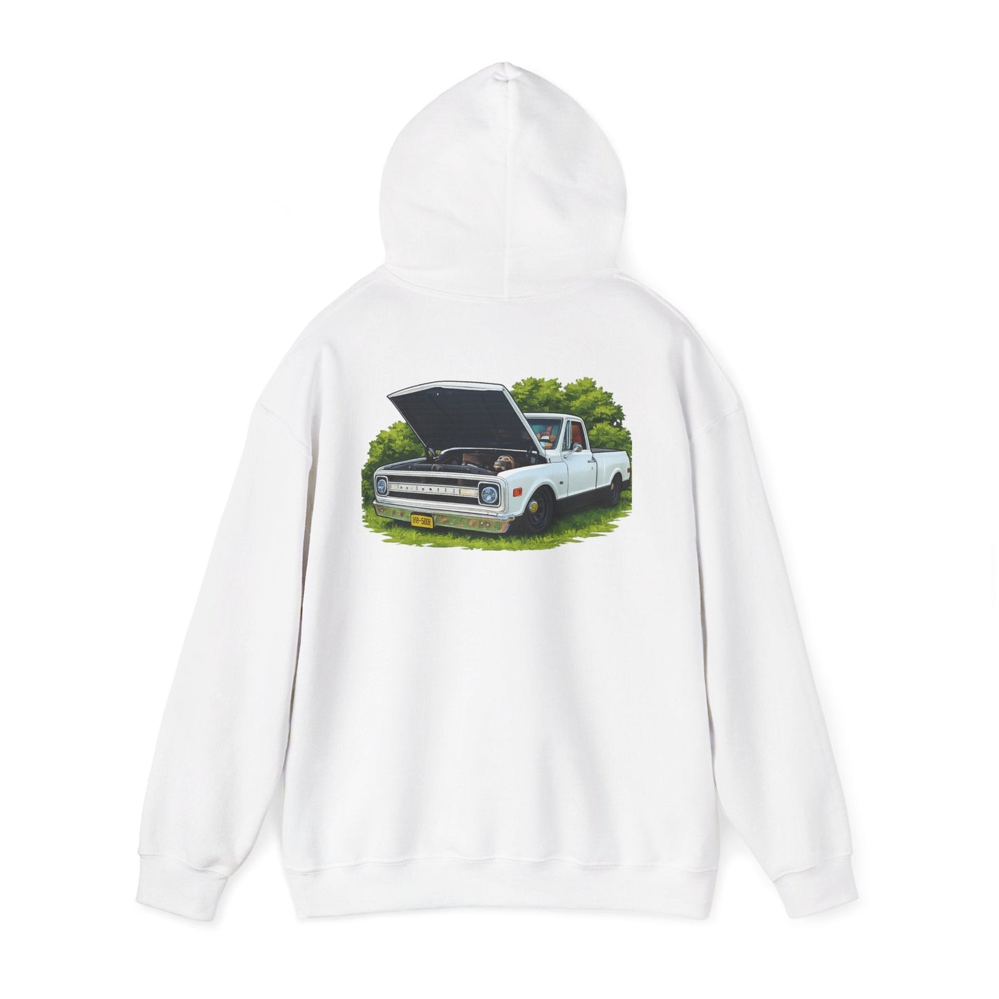 Classic Chevy C10 Truck Hoodie – Vintage Pickup Graphic Sweatshirt