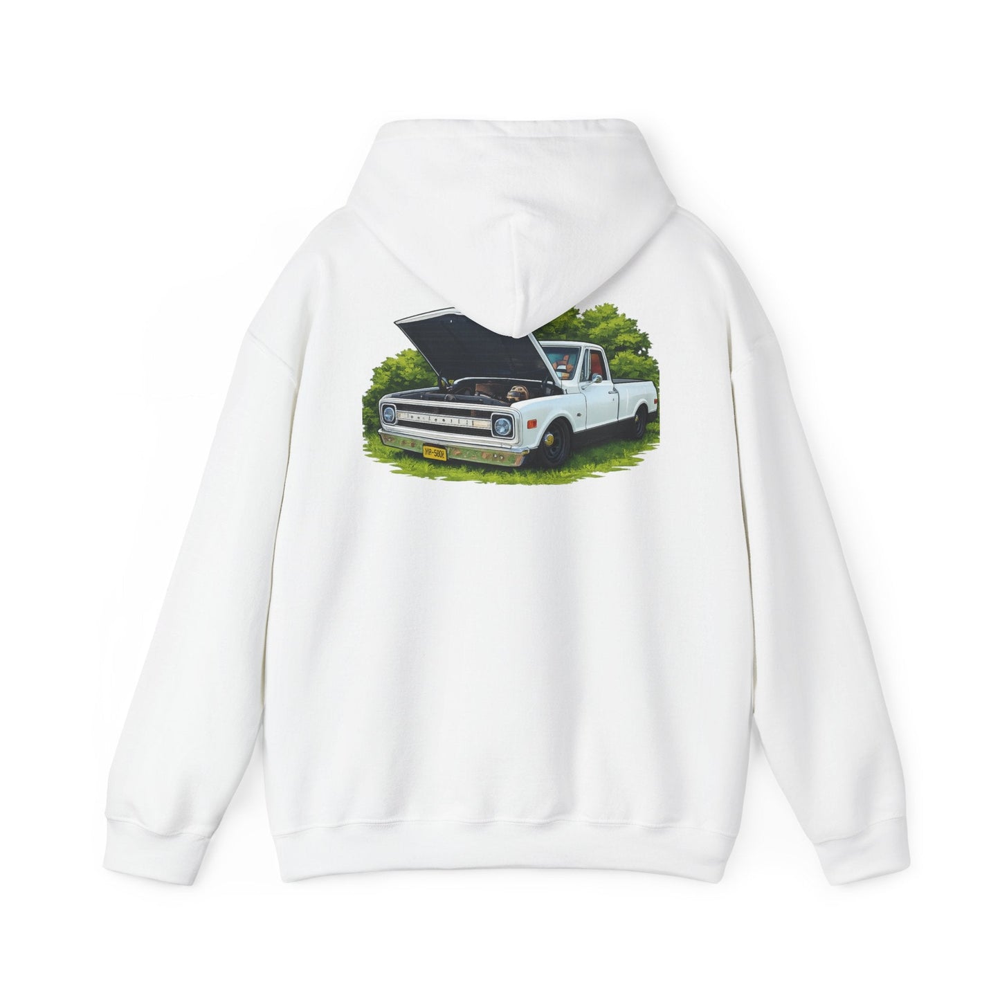 Classic Chevy C10 Truck Hoodie – Vintage Pickup Graphic Sweatshirt